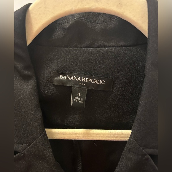 Banana Republic Black Sleeveless Blazer Dress- Size 4 - Picture 3 of 4